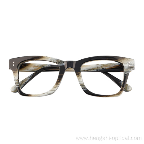 2023 Trending Parim Peculiar Uv Mens Business Acetate Eyeglasses Glasses Frames